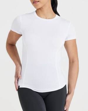 Mellow Soft Short Sleeve T-Shirt | White