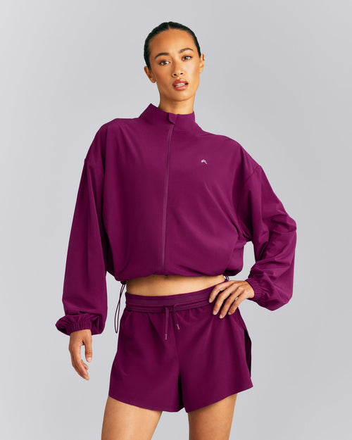 AirMove™ Jacket with Bonding | Ripe Fig
