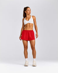 AirMove™ Lined Shorts 2" with Pocket | Fiery Red