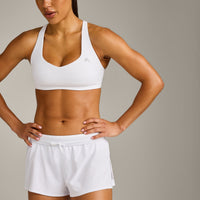 AirMove™ Lined Shorts 2" with Pocket New Branding | White