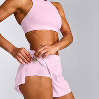 AirMove™ Lined Shorts 4" with Pocket | Chalk Pink