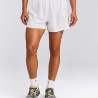AirMove™ Lined Shorts 4" with Pocket | White