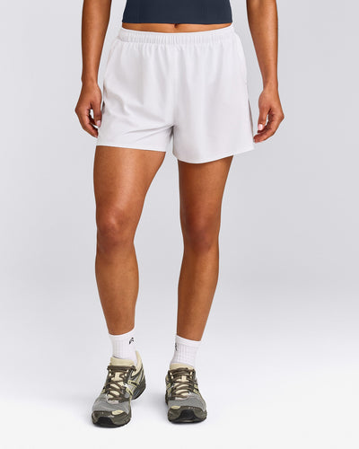 AirMove™ Lined Shorts 4" with Pocket | White