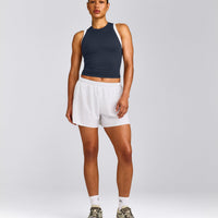 AirMove™ Lined Shorts 4" with Pocket | White