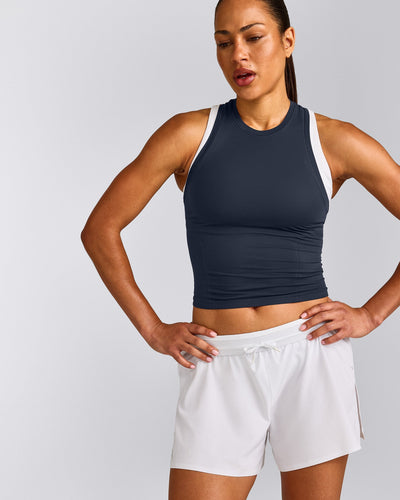 AirMove™ Lined Shorts 4" with Pocket | White
