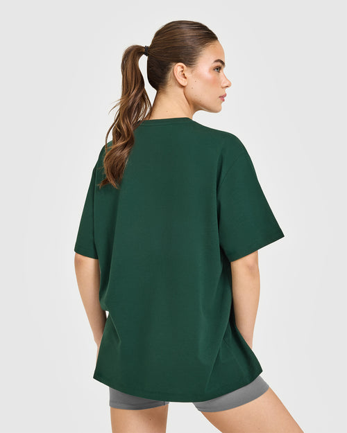 Classic Oversized Lightweight T-Shirt | Racing Green