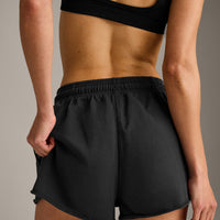 Cotton Vintage Lounge Shorts | Washed Black