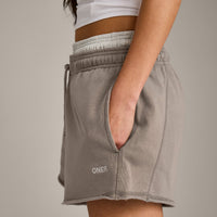 Cotton Vintage Lounge Shorts | Washed Minky