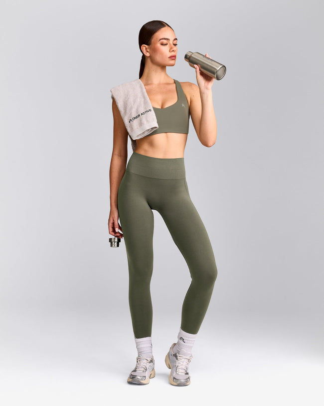 EasyLift™ Cross Back Sports Bra | Alpine Green