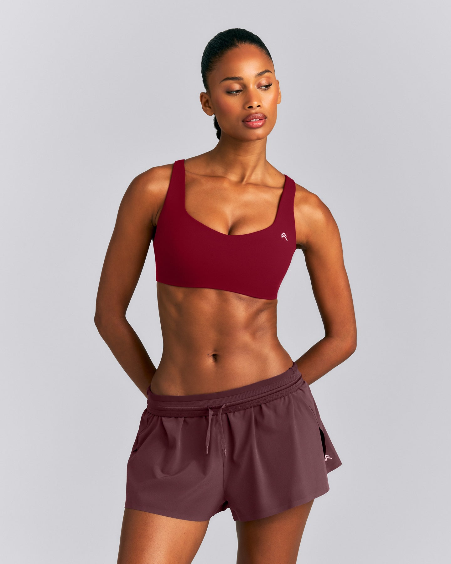 EasyLift™ Cross Back Sports Bra New Branding | Ruby Red