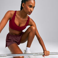 EasyLift™ Cross Back Sports Bra New Branding | Ruby Red