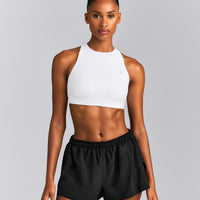 EasyLift™ High Neck Sports Bra New Branding | White