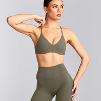 EasyLift™ Ultra Minimal Bralette | Alpine Green
