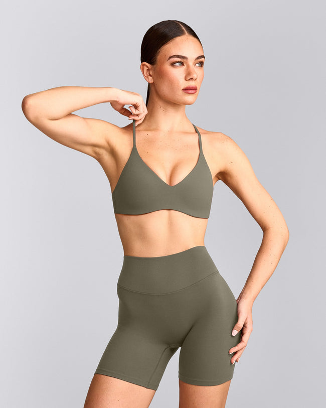 EasyLift™ Ultra Minimal Bralette | Alpine Green