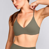 EasyLift™ Ultra Minimal Bralette | Alpine Green