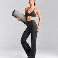 EasyLift™ Ultra Minimal Bralette with Gray Logo | Coal