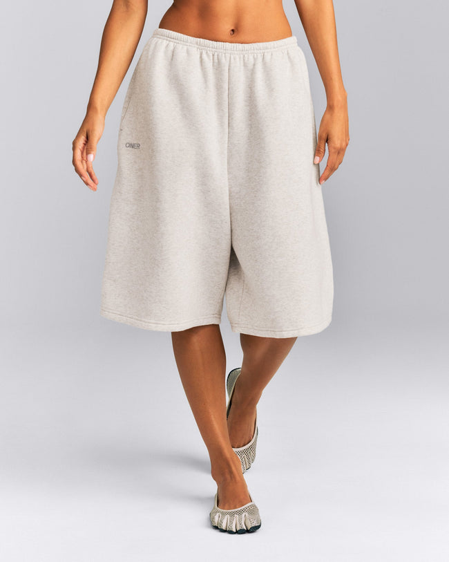 Foundations All Season Longline Shorts New Branding | Oat Marl