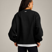 Foundations Cosy Crew Neck Sweatshirt | Black