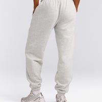 Foundations Cosy Joggers | Light Gray Marl