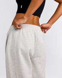Foundations Cosy Joggers | Light Gray Marl