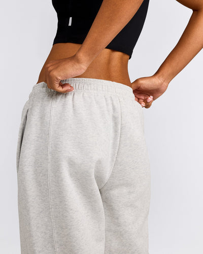 Foundations Cosy Joggers | Light Gray Marl