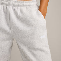 Foundations Cosy Joggers | Light Grey Marl