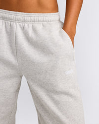Foundations Cosy Joggers | Light Gray Marl