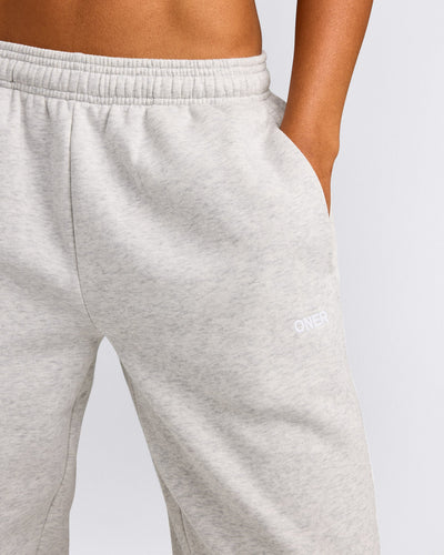 Foundations Cosy Joggers | Light Gray Marl