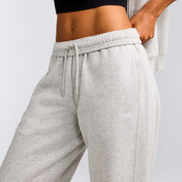 Foundations Cosy Joggers | Light Gray Marl