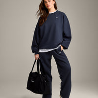 Foundations Cosy Oversized Sweatshirt | True Blue