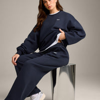 Foundations Cosy Oversized Sweatshirt | True Blue