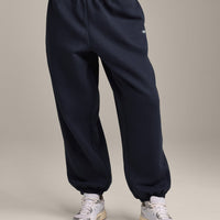 Foundations Cosy Oversized Joggers | True Blue