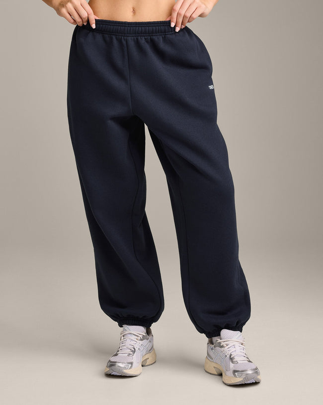 Foundations Cosy Oversized Joggers | True Blue