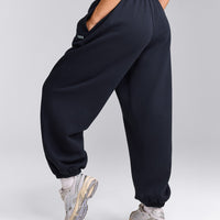 Foundations Cosy Oversized Joggers | True Blue