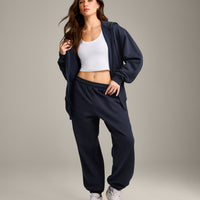 Foundations Cosy Oversized Joggers | True Blue