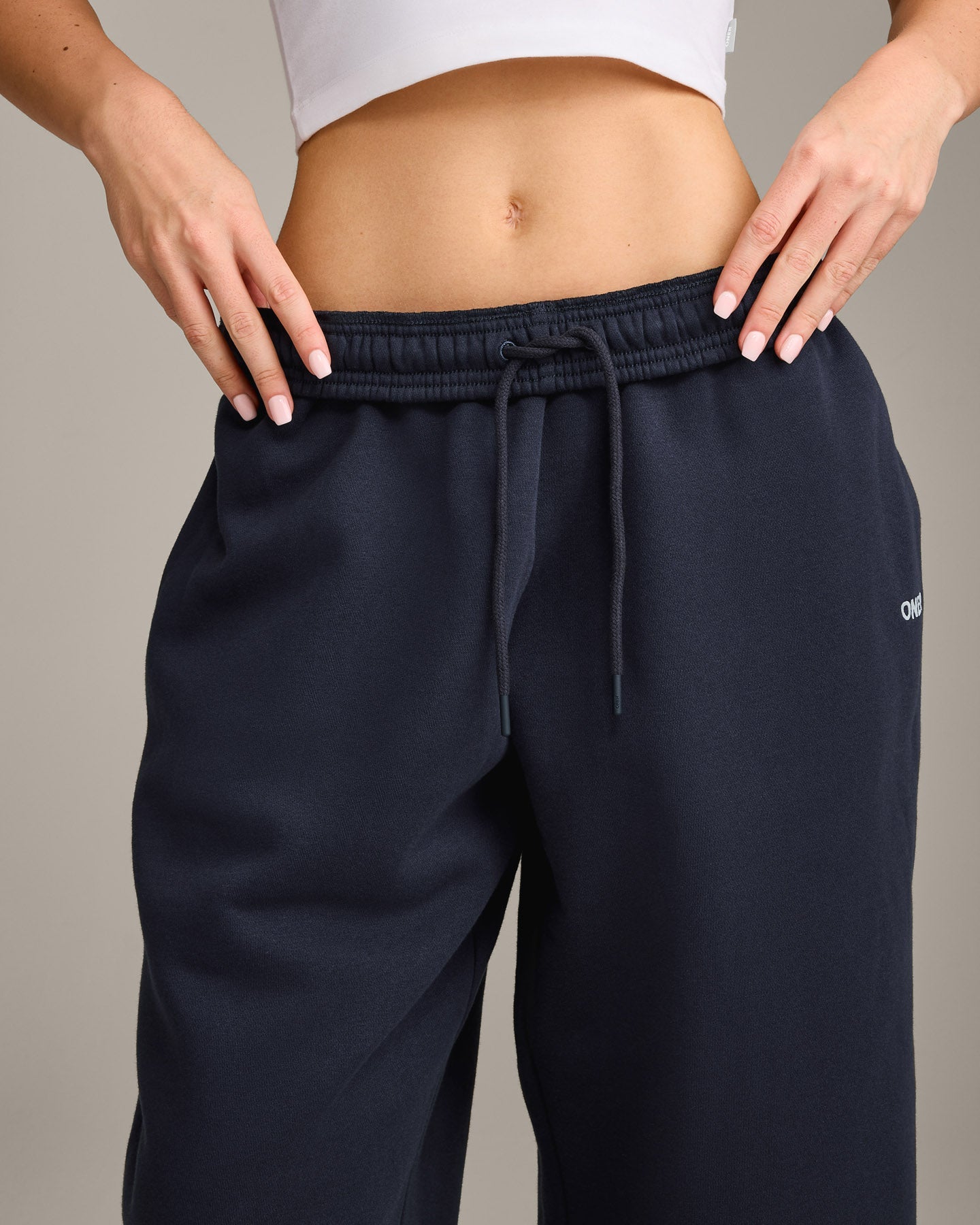 Foundations Cosy Oversized Joggers | True Blue