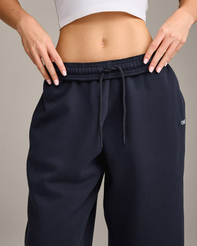 Foundations Cosy Oversized Joggers | True Blue