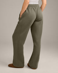 Foundations Cosy Straight Leg Joggers | Alpine Green