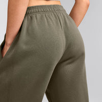 Foundations Cosy Straight Leg Sweatpants | Alpine Green