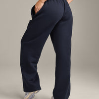 Foundations Cosy Straight Leg Joggers | True Blue