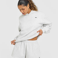 Foundations Hoodie | Light Grey Marl