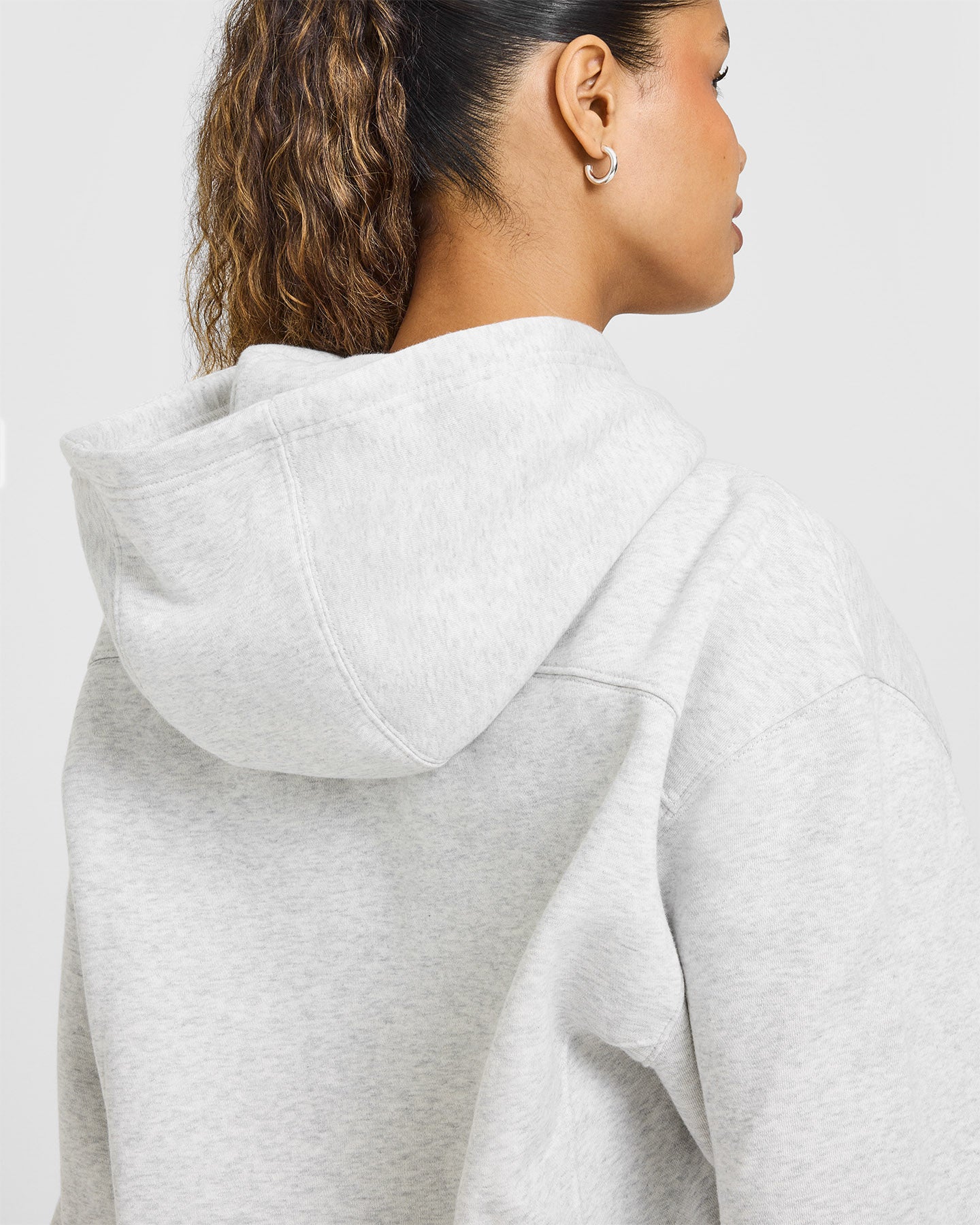 Foundations Hoodie | Light Grey Marl