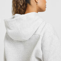 Foundations Hoodie | Light Grey Marl