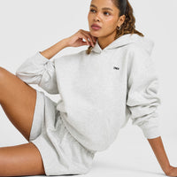 Foundations Hoodie | Light Grey Marl