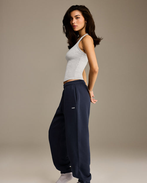 Foundations Oversized Joggers | True Blue