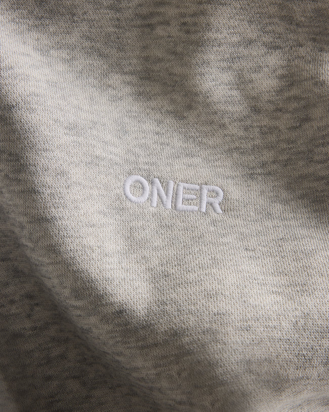 Foundations Cosy Oversized Zip Through Hoodie | Light Grey Marl