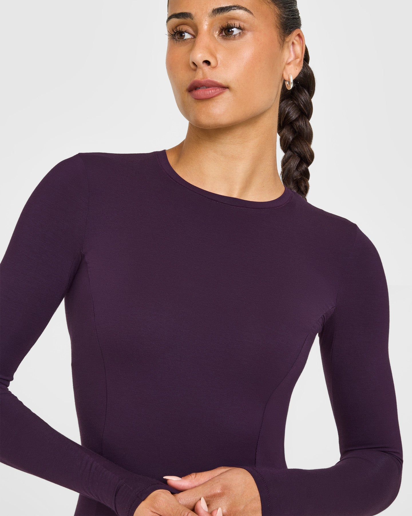 Mellow™ Soft Long Sleeve Top | Blackberry Purple