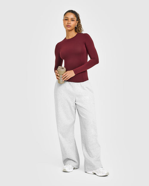 Mellow™ Soft Long Sleeve Top | Rosewood