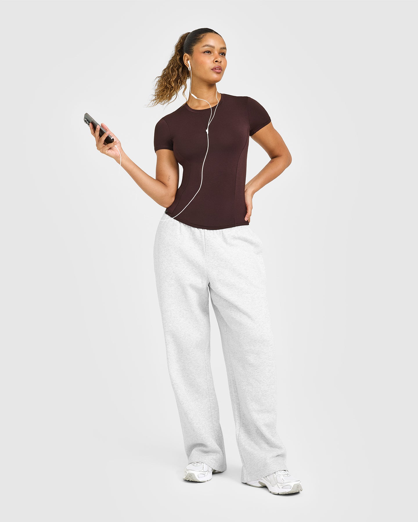 Mellow™ Soft Short Sleeve T-Shirt | Plum Brown