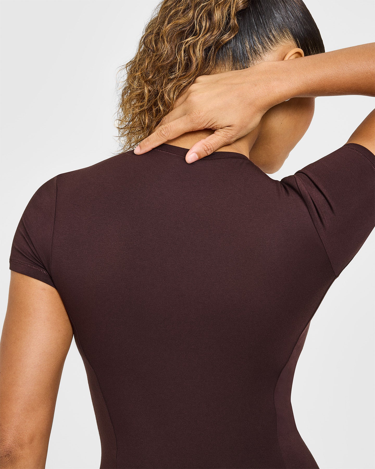 Mellow™ Soft Short Sleeve T-Shirt | Plum Brown